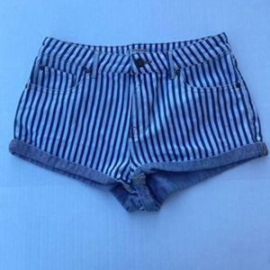Women’s Levi blue capris jeans shorts 125